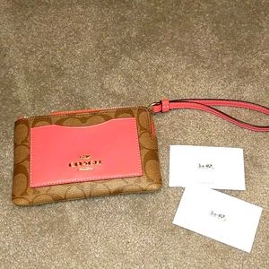 Coach wristlet